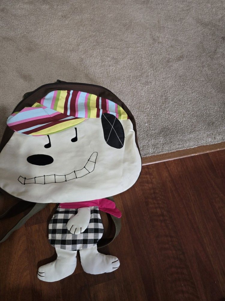 SNOOPY PEANUTS BACKPACK NEW
