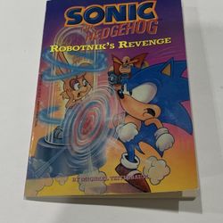 SONIC THE HEDGEHOG ROBOTNIK’S REVENGE 1994 BOOK