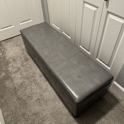 Bench with storage