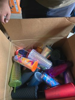 Starbucks Tumbler Cup Lot Mixed Colors