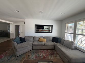 Sectional Grey couch