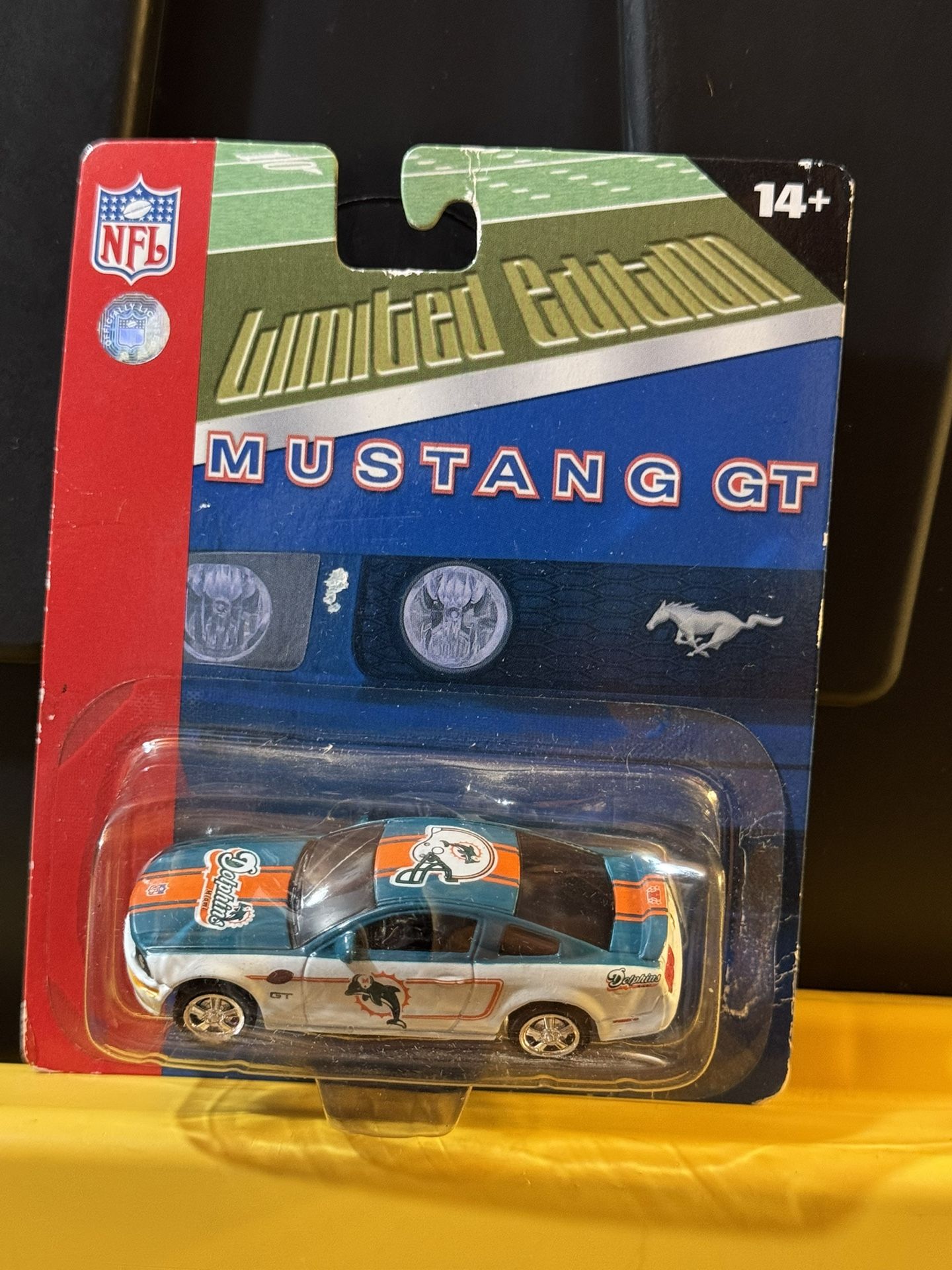 NFL Miami Dolphins Ford Mustang GT, NEW (2005 Issue) $10