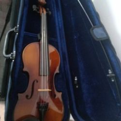 Violin with case