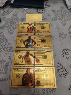 Michael Jordan Gold Foil