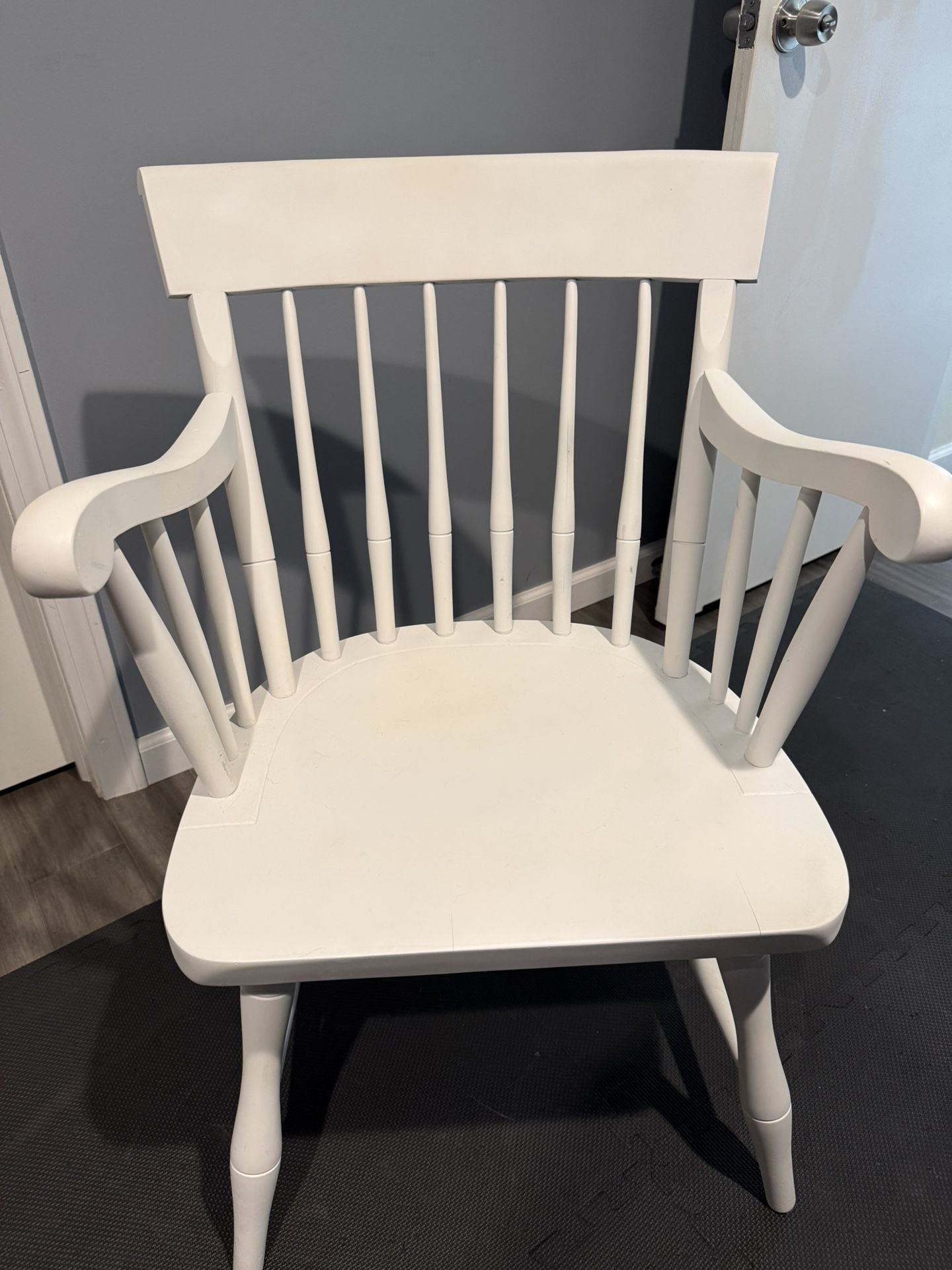 White Wooden Chair