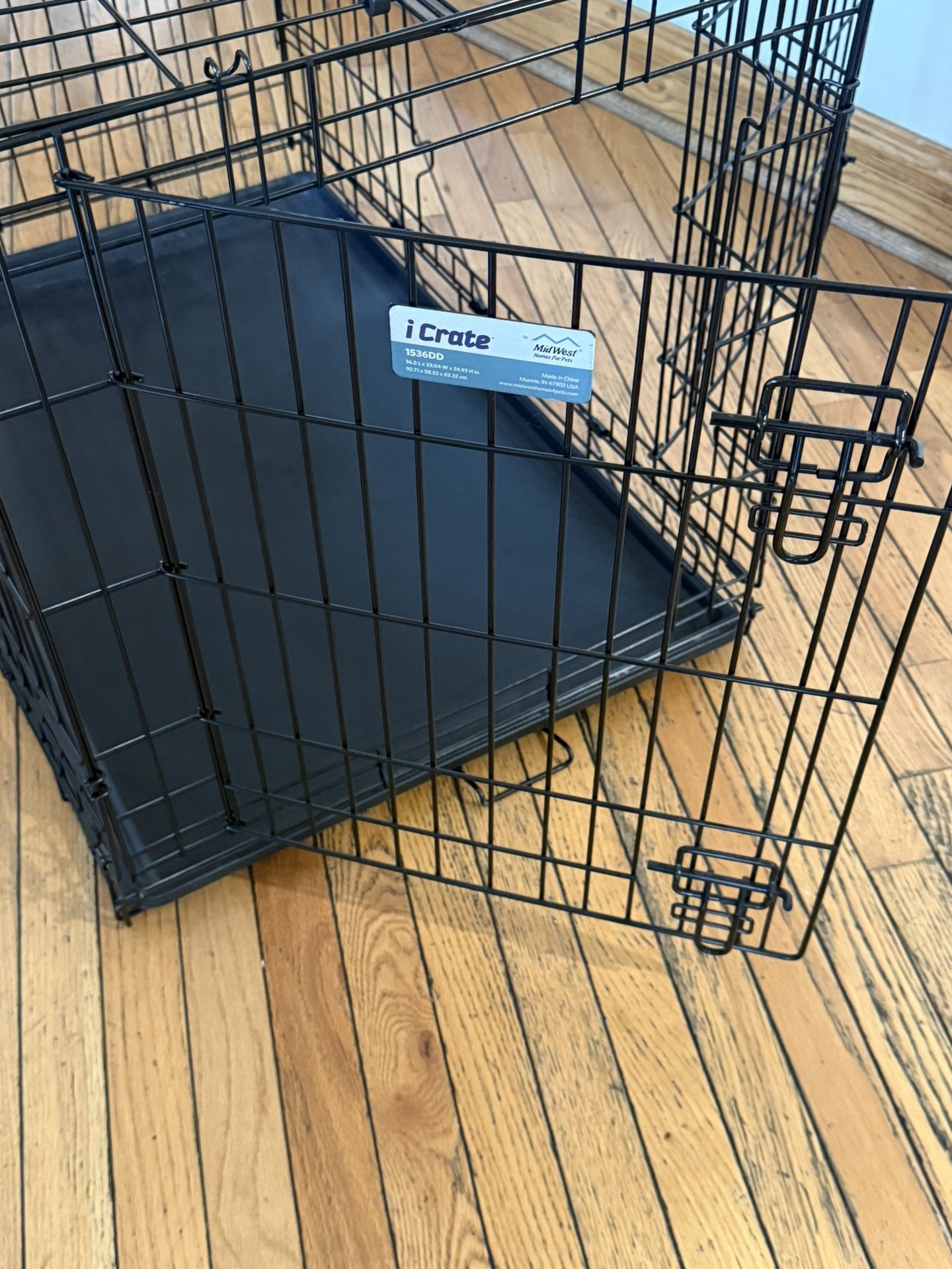 MidWest iCrate Double-Door Dog Crate – Large