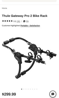 THULE GATEWAY PRO 2 BIKE RACK
