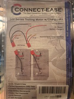 BRAND NEW - Connect-Ease 24V Trolling Motor Connection Kit RCE24VBCHK
