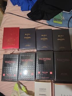Chanel valentino Versace invictus ysl y dior savage tom ford lancome