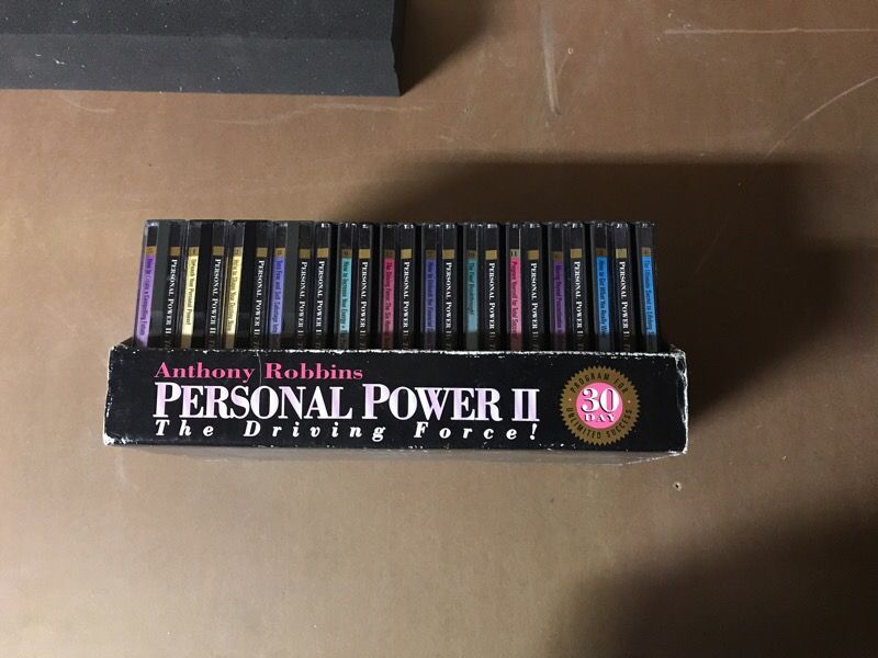 Anthony Robbins Personal Power 2 complete set