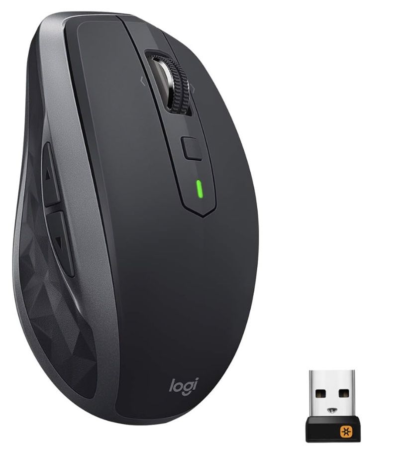 Logitech MX Anywhere 2S Mouse Graphite, Wireless