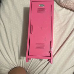 Locker For Dolls. Pink