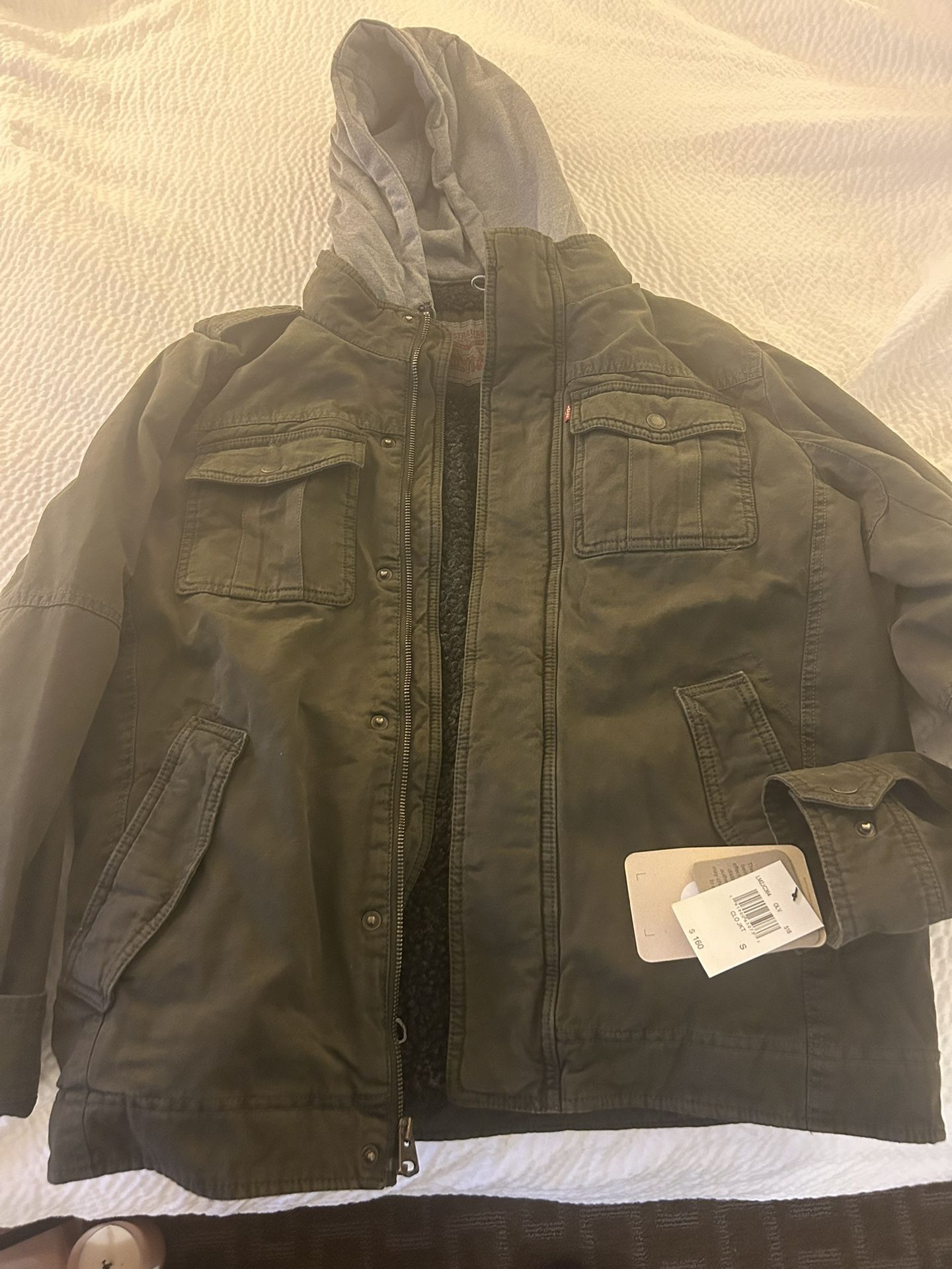 NWT MEN’S LEVI COAT