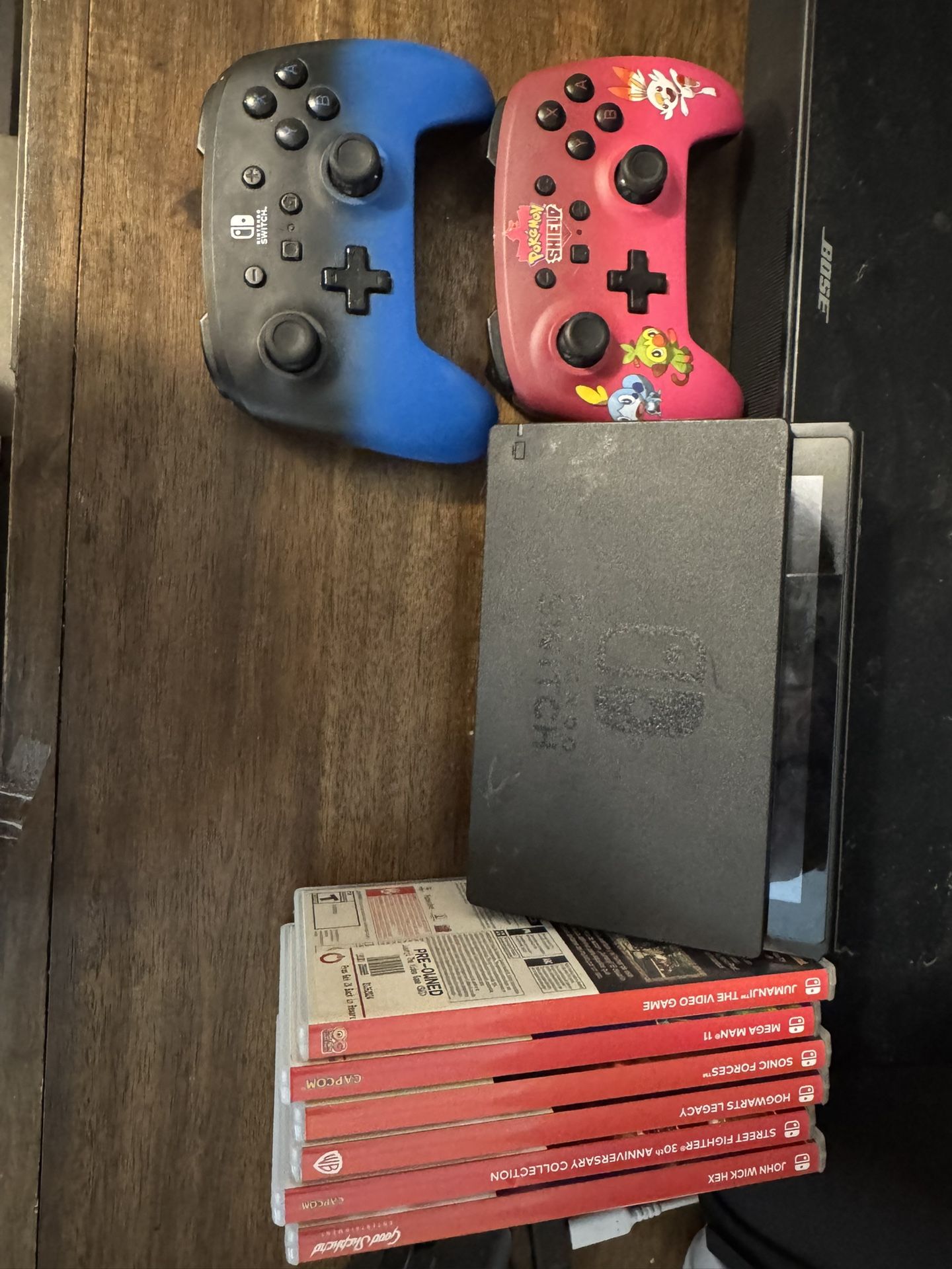 Nintendo Switch Set With Games!