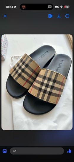 Burberry slides women’s