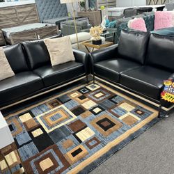 MLK Day Sale🔥Gorgeous Black Two Piece Sofa+Love Seat On Limited Time Sale $499 Amazing Deals✅ MLK Day Sale🔥Gorgeous Black Two Piece Sofa+Love Seat O