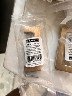 Champagne Bronze Square Bar Handles