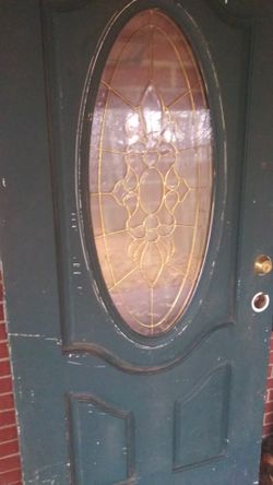 79 3/8 by 35 5/8 Left-handed Inward Swinging Front Entry Door