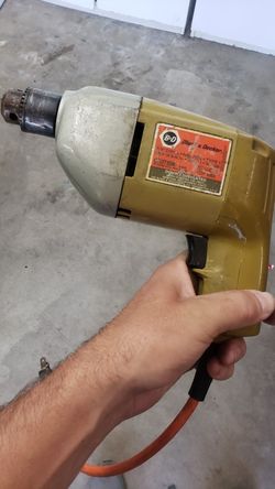 Black & decker drill
