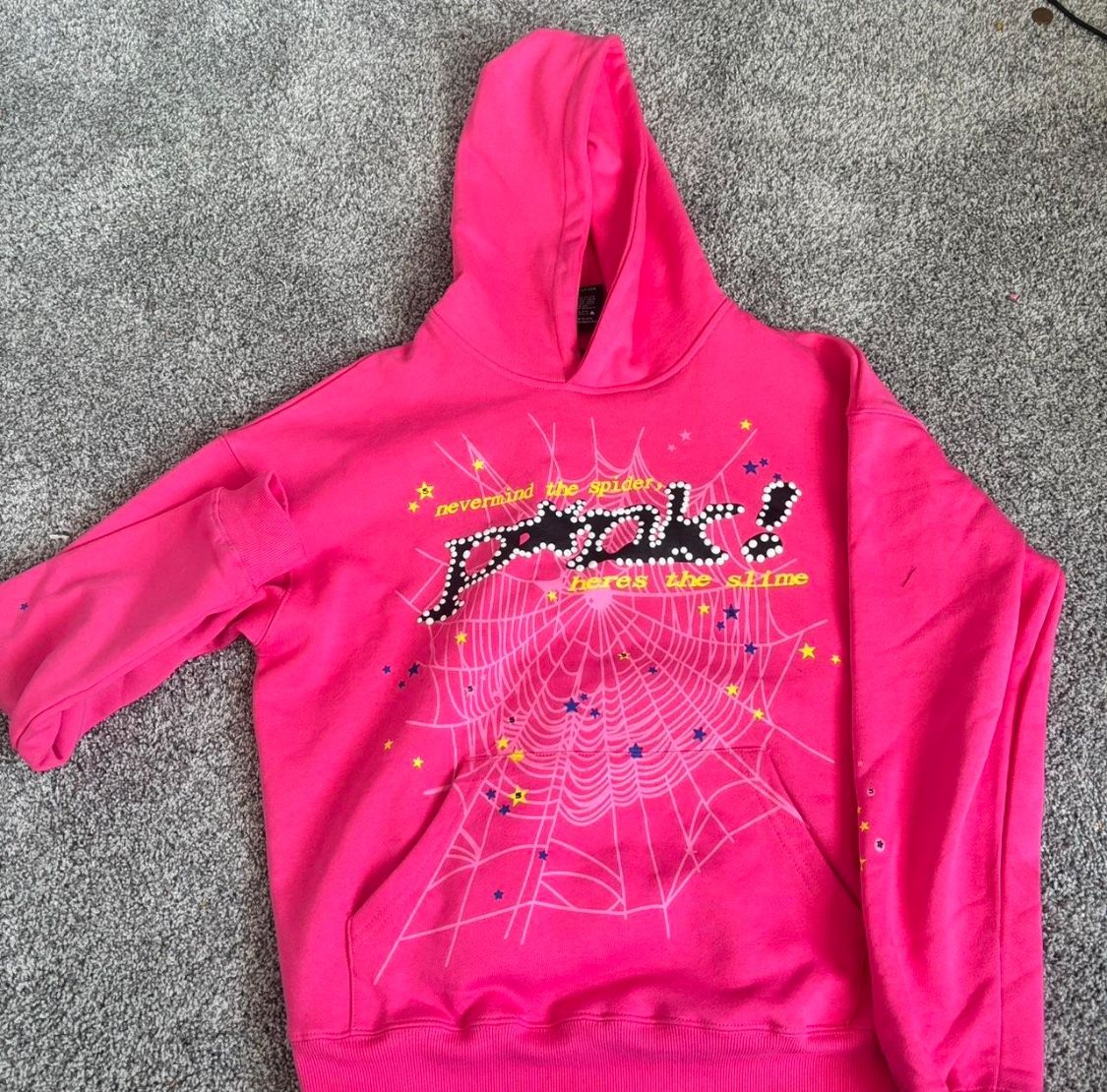 Pink Spider Hoodie 