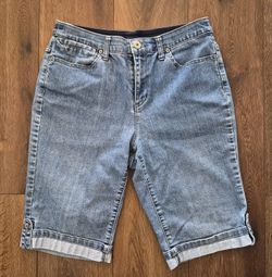Christopher & Banks Bermuda Jean Shorts Womens Sz 4