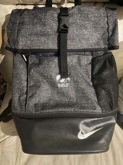 Nike Golf Backpack Gray and Black