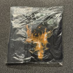 Supreme x SNACK Skateboarding, Burning Money Tee, Size XL, New In Bag