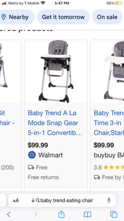 Baby trend Eating chair
