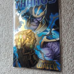 Thanos The Infinity Watch Foil Comic Book