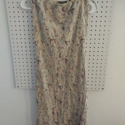Express Beige Skirt