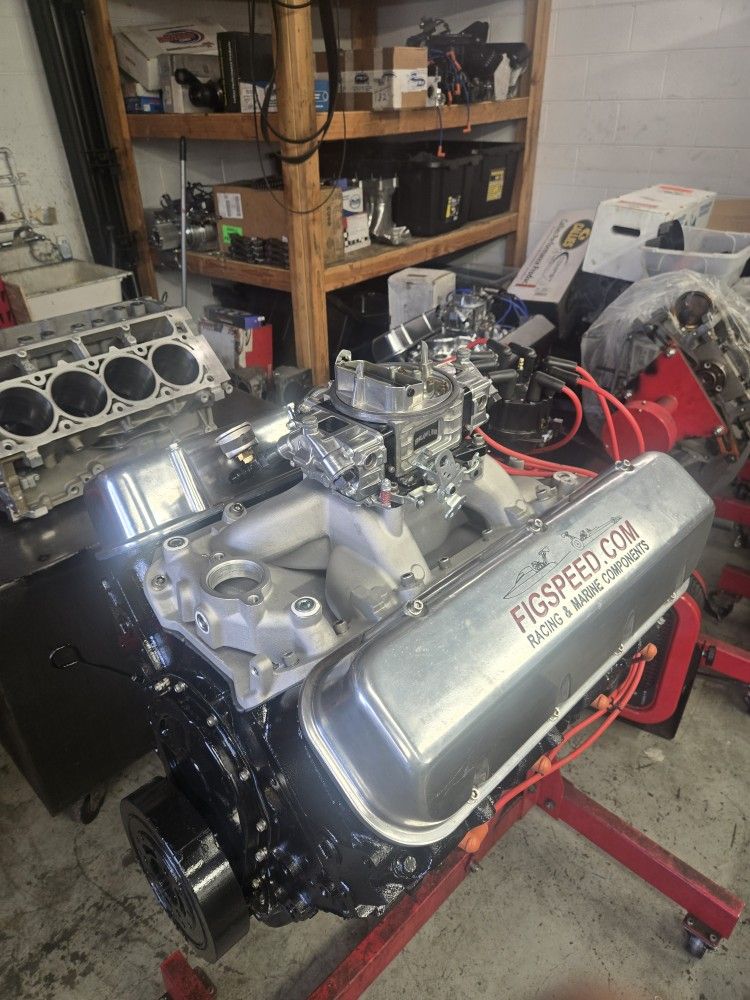 BBC 454ci 425HP Jet Or IO Boat Engine