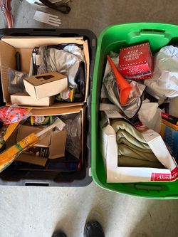2 Totes of New Misc Items