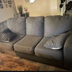 Grey Couch Used 
