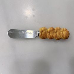 Vintage Je de Vivre Spreader Mini Knife Faux Bread Handle Stainless Steel