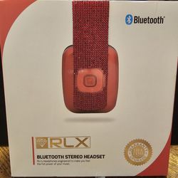 Ralph Lauren RLX-100 Bluetooth Stereo Headset - Red