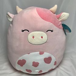 Squishmallows 16 Inch Clay The Cow Exclusive New Rare