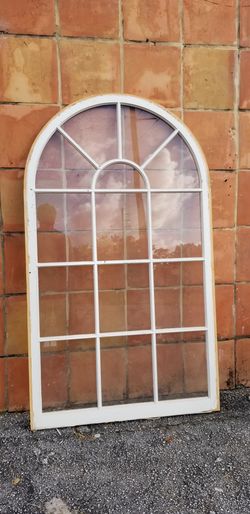 Tall Half Round Arch Window