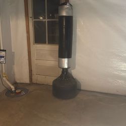 Weight Set With Body Punching Bag