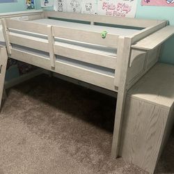 Havertys twin Kids Loft Bunk Bed