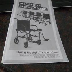 Ultralight Transport Wheelchair...GENTLY USED