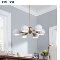 6 Bulb Chandelier 