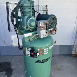 Speedaire Air Compresor 5hp  2 Stage 80 Gal 