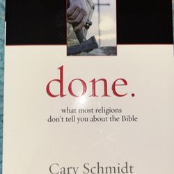 Done. By Cary Schmidt 
