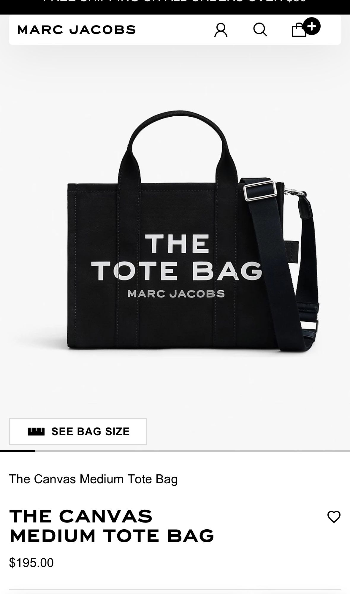 THE CANVAS MEDIUM TOTE BAG