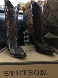Women’s Size 9 Stetson Cowboy Boots