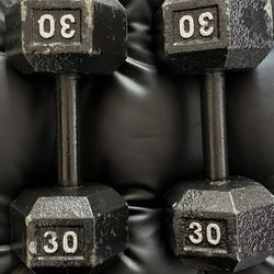 Pair Of 30lb Dumbbells 