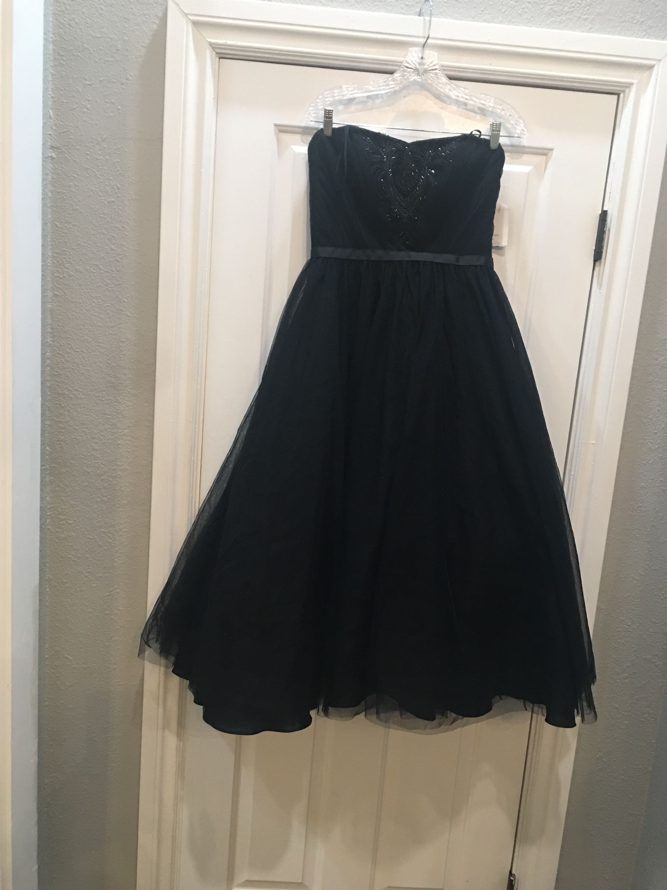 Theia Black Formal Dress Size 8 New