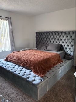 Queen bed frame