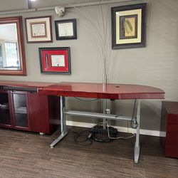 Office Furniture with Adjustable Standing Desk, Luxury Edition