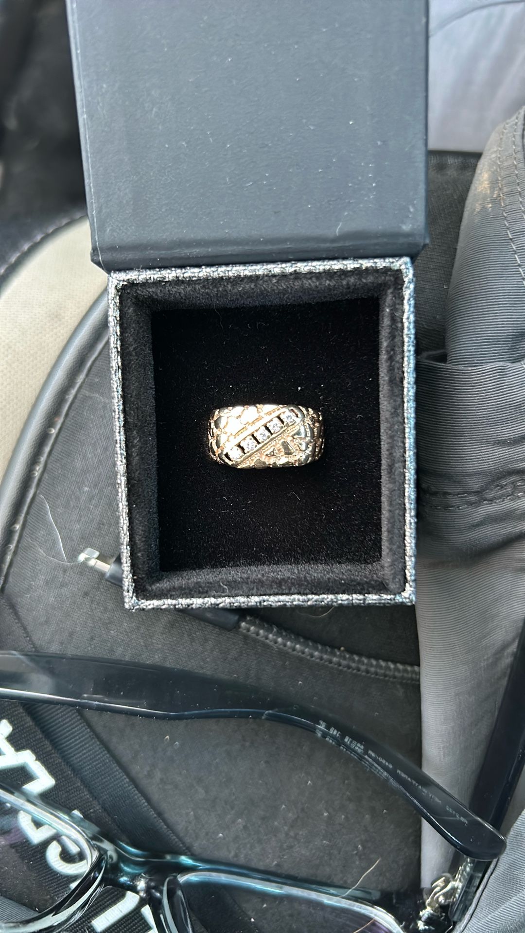 10k Gold Nugget Ring